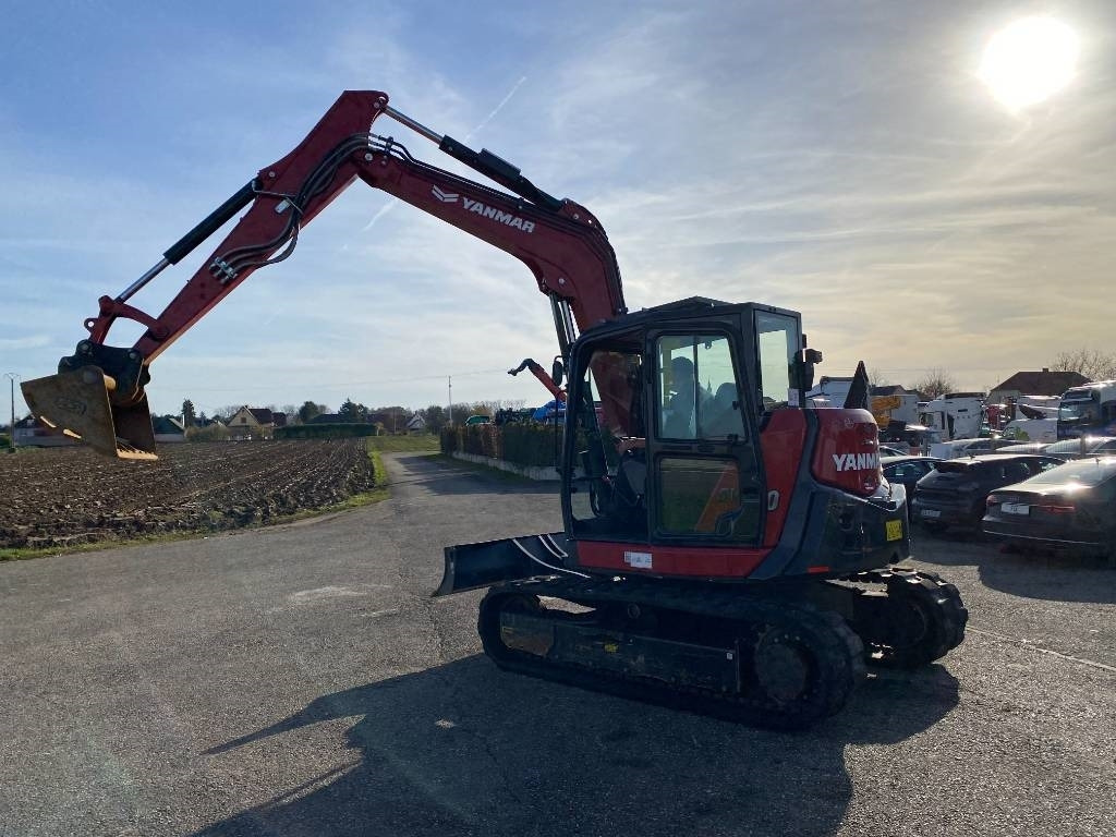 Mini excavator Yanmar SV 100-7 1er Main/Certificat CE endommagée: picture 11