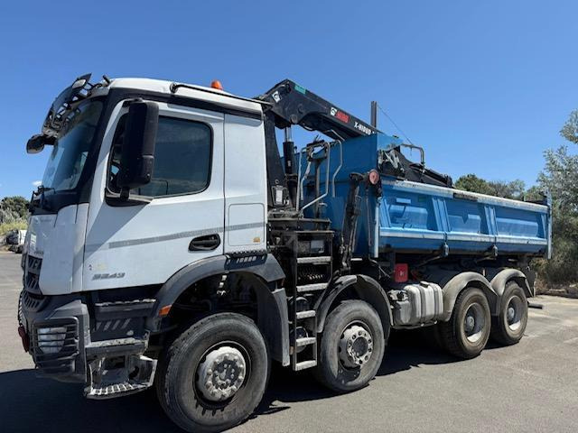 Mercedes AROCS 3243 BI-BENNE GRUE - Tipper, Crane truck: picture 1 Mercedes AROCS 3243 BI-BENNE GRUE - Tipper, Crane truck: picture 1