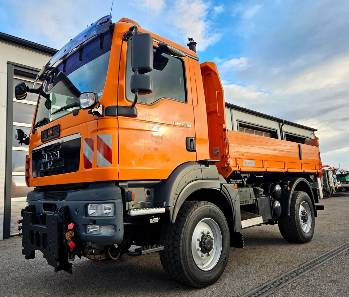 Tipper MAN TGM 13.290 4x4 Euro5 Winterdienst Single: picture 1