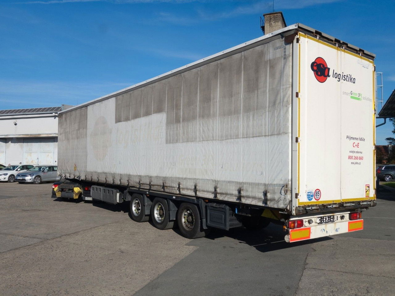 Krone SD, Mega, Liftachse - Curtainsider semi-trailer: picture 2 Krone SD, Mega, Liftachse - Curtainsider semi-trailer: picture 2