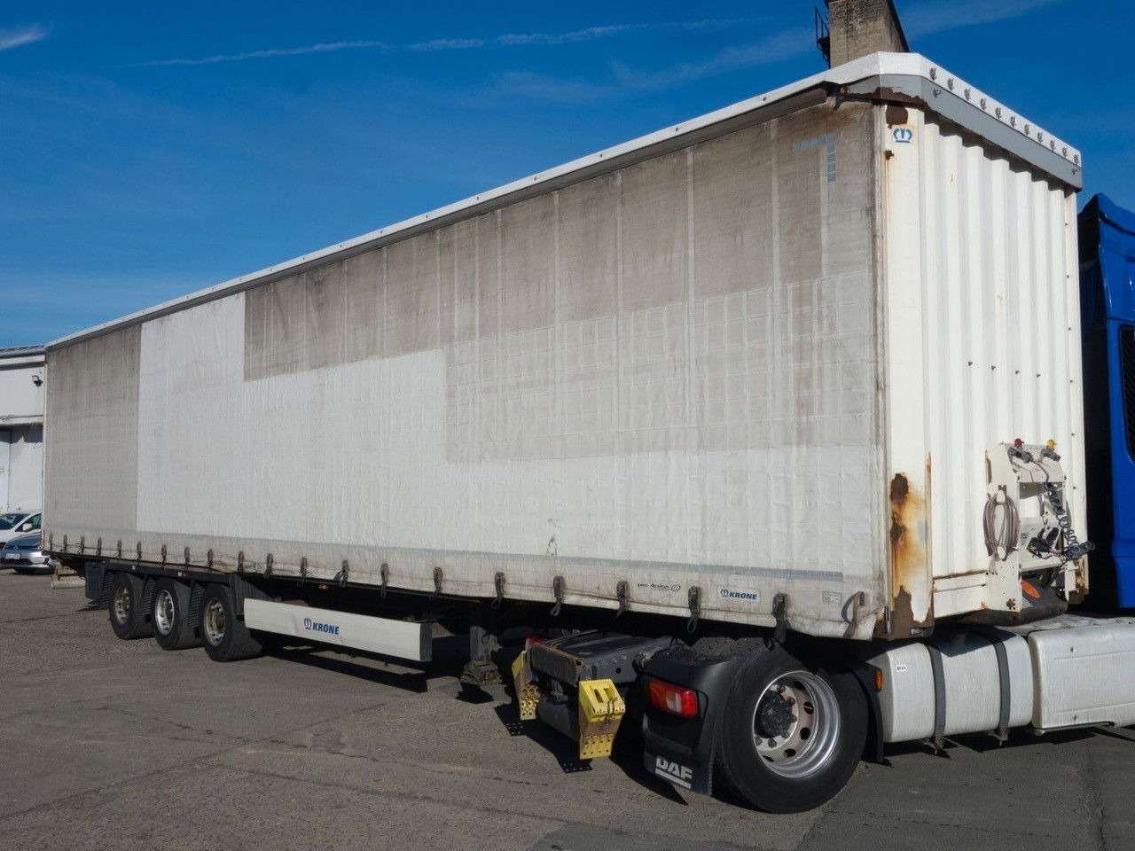 Krone SD, Mega, Liftachse - Curtainsider semi-trailer: picture 4 Krone SD, Mega, Liftachse - Curtainsider semi-trailer: picture 4