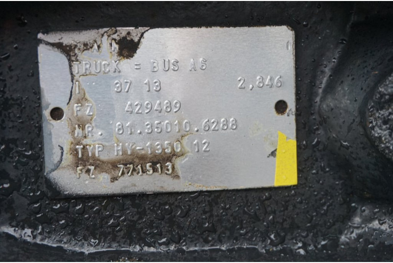 MAN HY-1350-12 37/13 - Rear axle for Truck: picture 5 MAN HY-1350-12 37/13 - Rear axle for Truck: picture 5