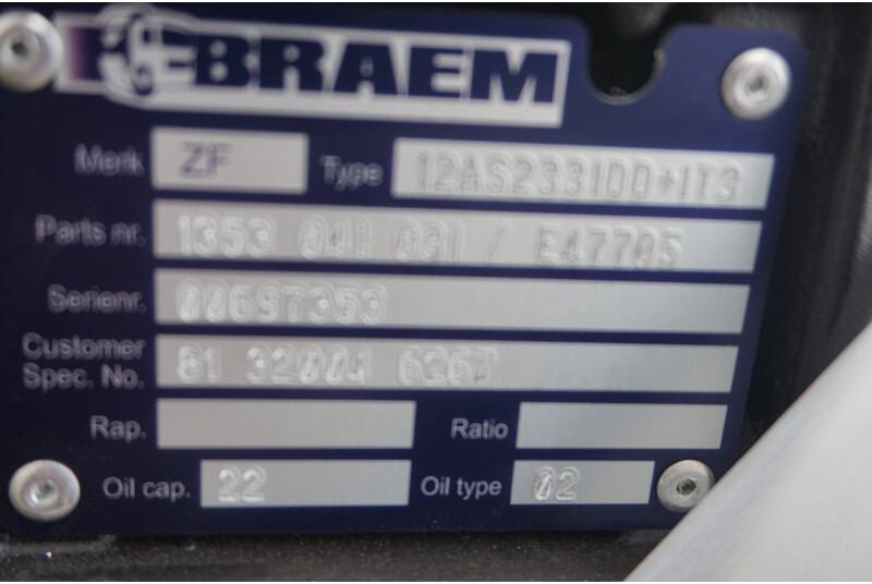 ZF 12AS2331DD INT3 - Gearbox for Truck: picture 5 ZF 12AS2331DD INT3 - Gearbox for Truck: picture 5