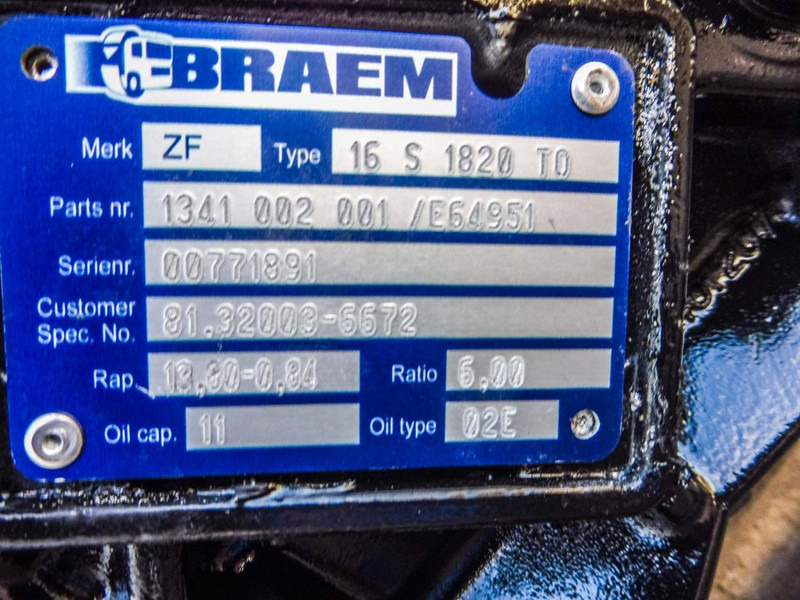 ZF 16S1820TO - Gearbox for Truck: picture 5 ZF 16S1820TO - Gearbox for Truck: picture 5