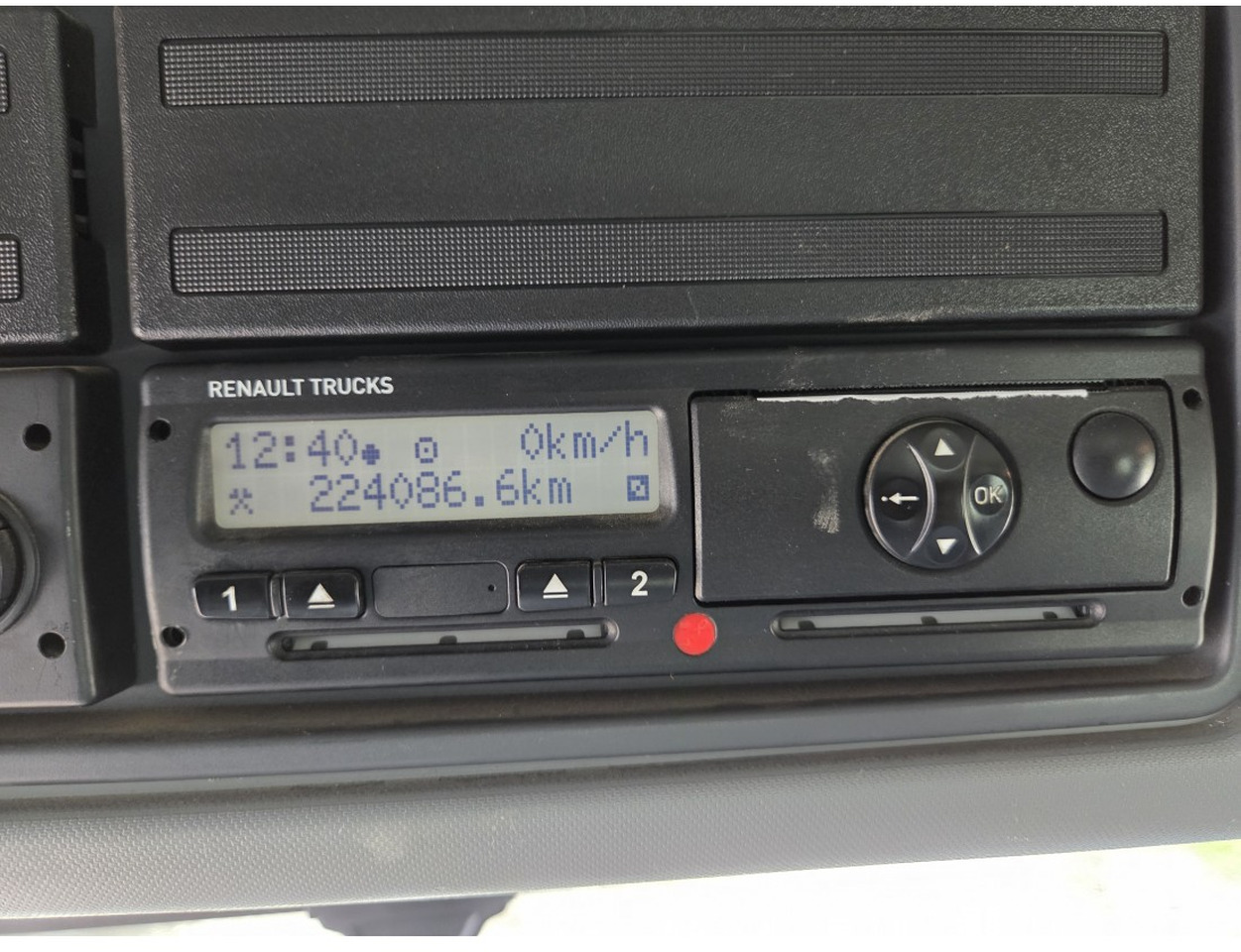 Concrete mixer truck Renault C430 8X4 CONCRETE MIXER MANUAL GEARBOX: picture 8