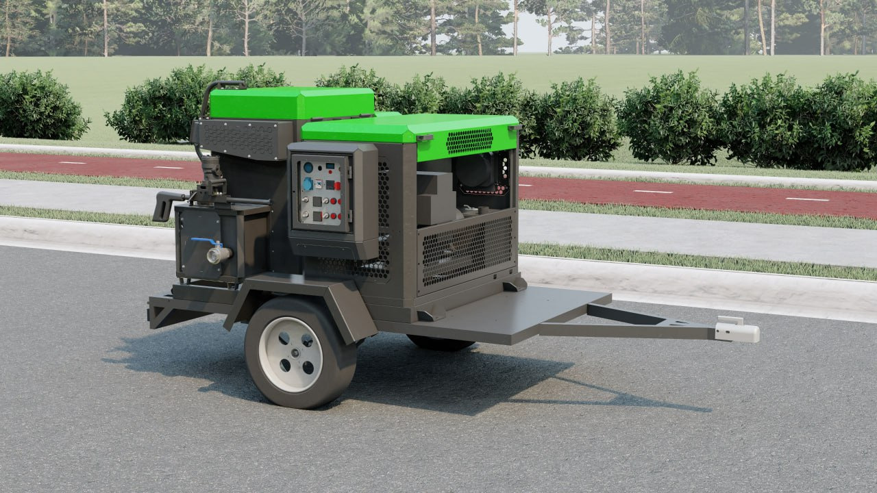 TICAB Crack sealing machine , 120 l, Asphalt crack filler, Manufacturer - Asphalt paver: picture 1 TICAB Crack sealing machine , 120 l, Asphalt crack filler, Manufacturer - Asphalt paver: picture 1