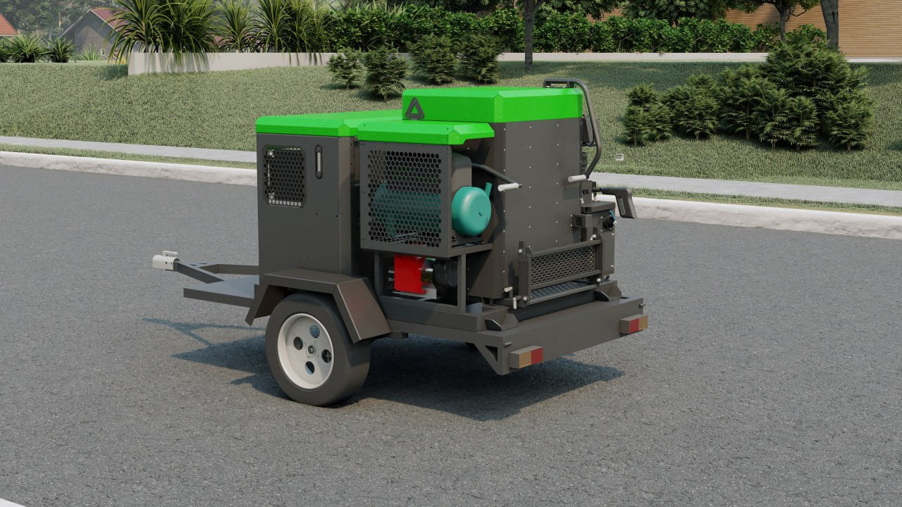 TICAB Crack sealing machine , 120 l, Asphalt crack filler, Manufacturer - Asphalt paver: picture 2 TICAB Crack sealing machine , 120 l, Asphalt crack filler, Manufacturer - Asphalt paver: picture 2