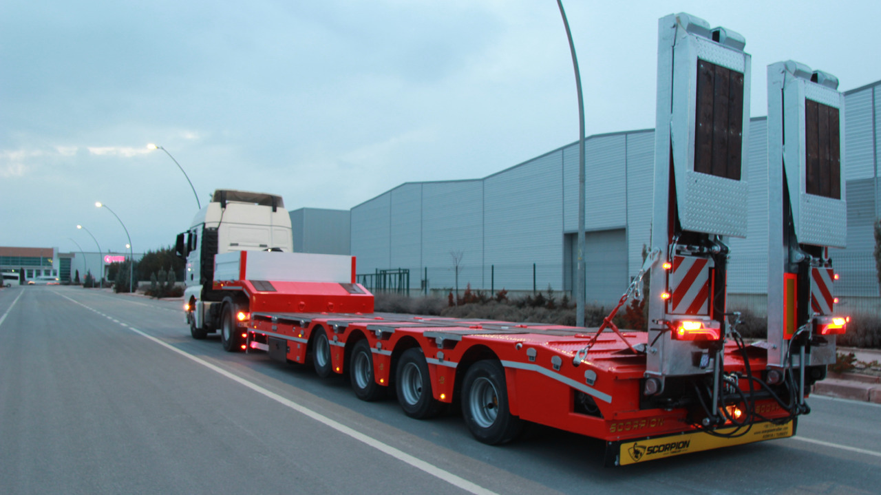 Scorpion Trailer NEW 4 AXLE LOWBED SEMI TRAILER (MANUFACTURER COMPANY) - Low loader semi-trailer: picture 2 Scorpion Trailer NEW 4 AXLE LOWBED SEMI TRAILER (MANUFACTURER COMPANY) - Low loader semi-trailer: picture 2