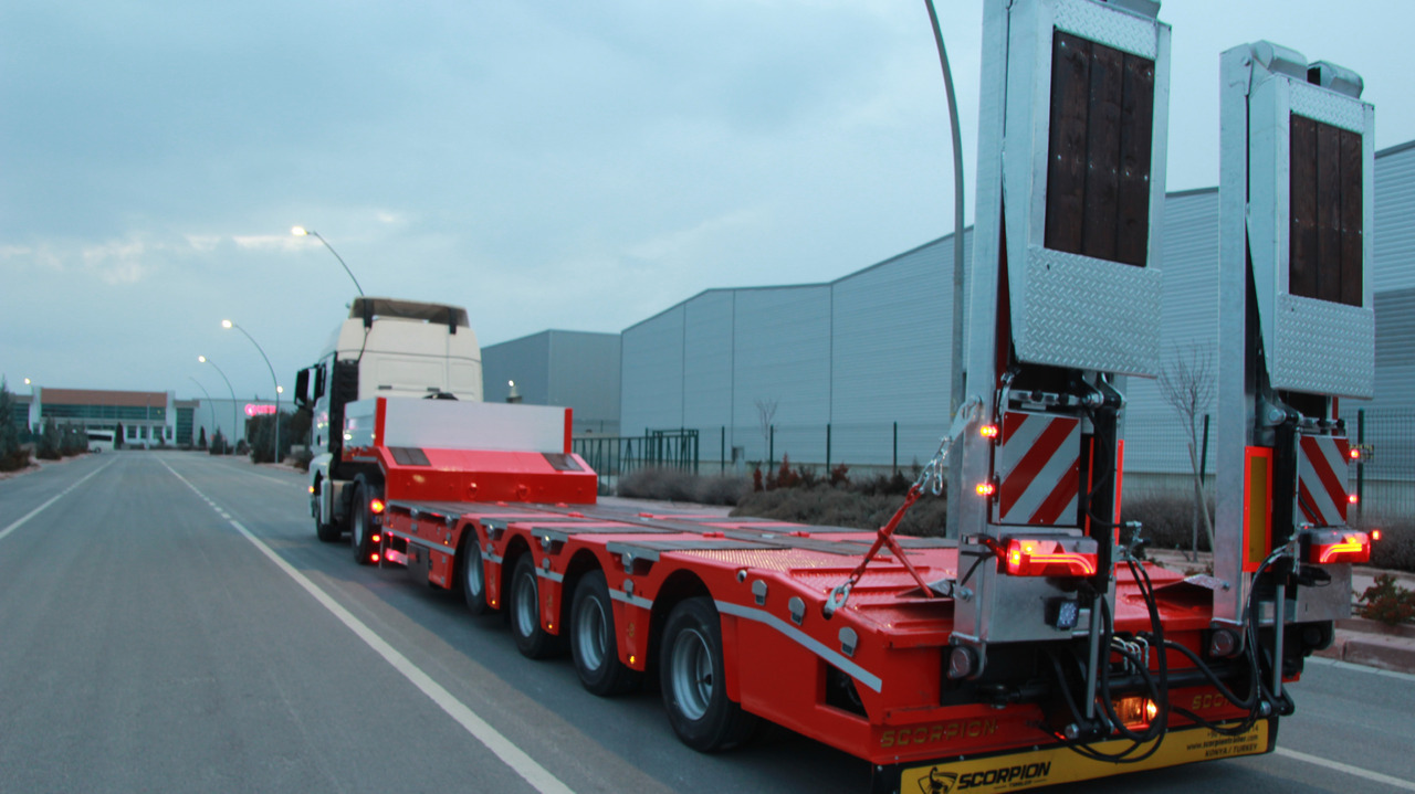 Scorpion Trailer NEW 4 AXLE LOWBED SEMI TRAILER (MANUFACTURER COMPANY) - Low loader semi-trailer: picture 4 Scorpion Trailer NEW 4 AXLE LOWBED SEMI TRAILER (MANUFACTURER COMPANY) - Low loader semi-trailer: picture 4