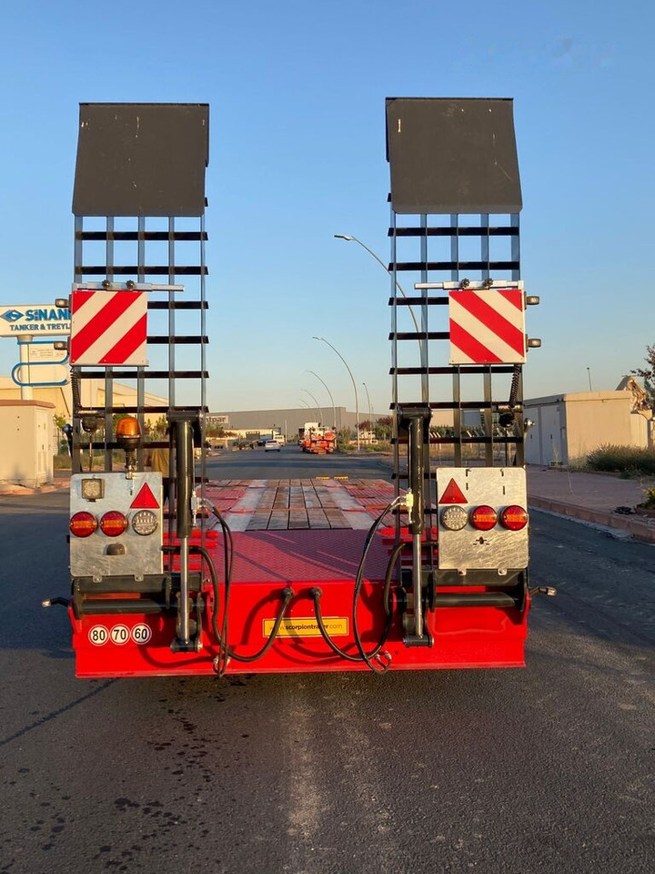New Low loader trailer for transportation of heavy machinery Scorpion Trailer NEW TRIDEM: picture 12