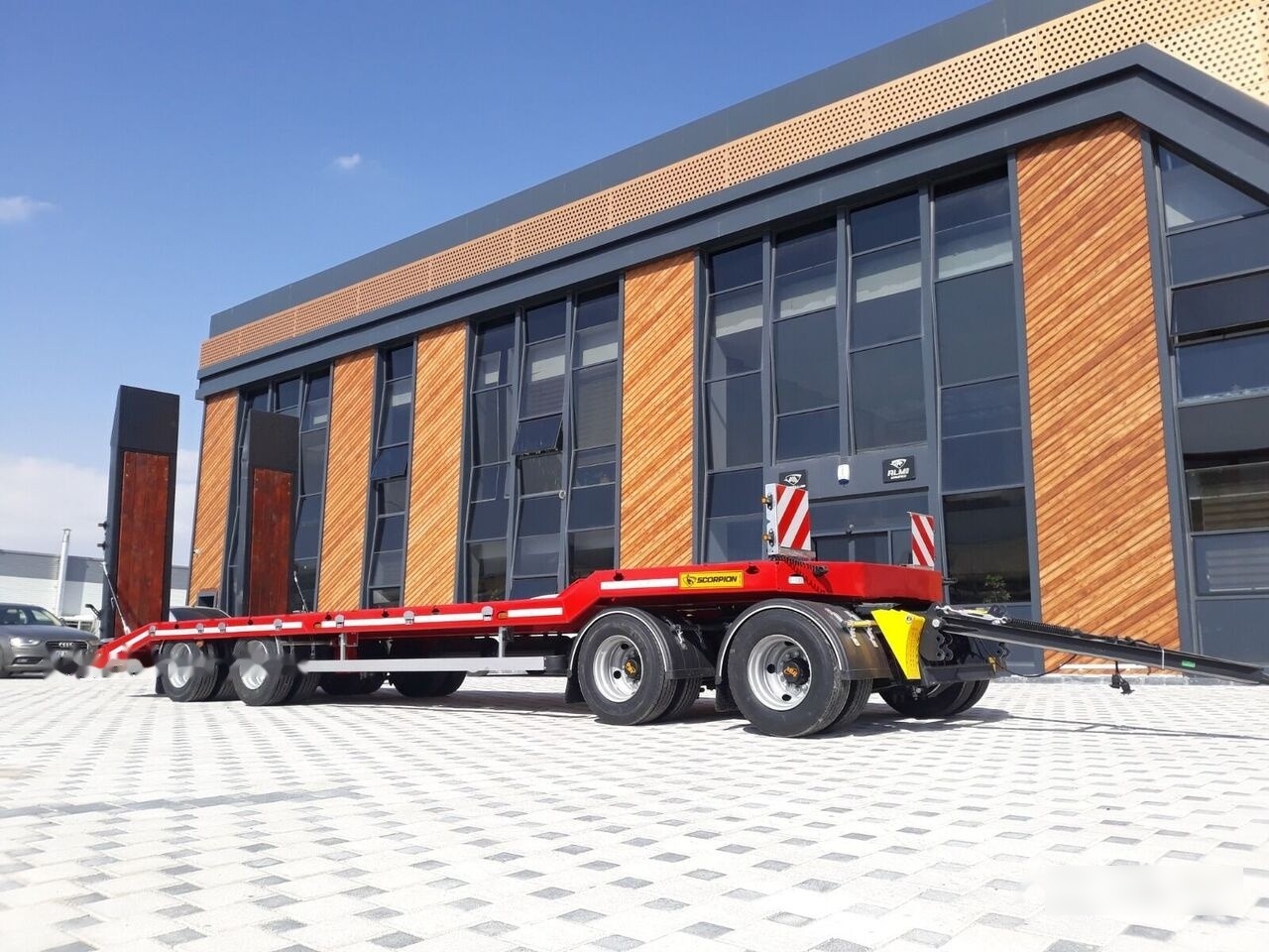 New Low loader trailer for transportation of heavy machinery Scorpion Trailer SCORPION TRAILER UNUSED 4 AXLE LOWLOADER (MANUFACTURER COMPANY): picture 11