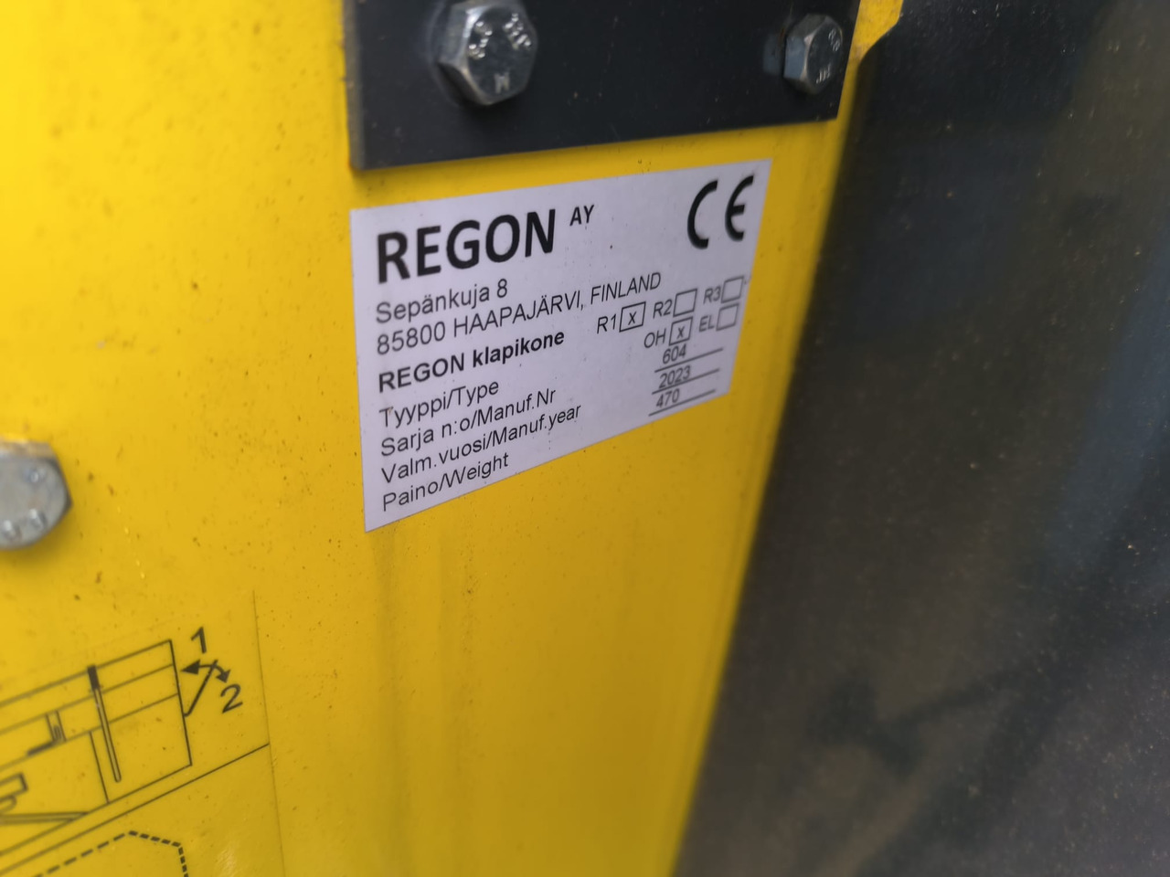Regon R1 - Log splitter: picture 4 Regon R1 - Log splitter: picture 4