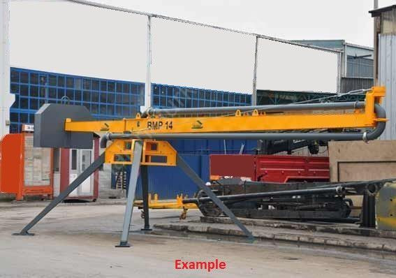 Atabey BMP14 14m, stationary pump, placing boom - Concrete pump truck: picture 2 Atabey BMP14 14m, stationary pump, placing boom - Concrete pump truck: picture 2