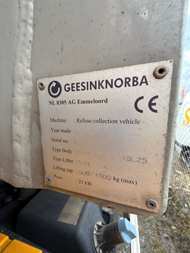 Garbage truck MAN TGS 26.360 6x2, E6, Geesinknorba Muell/Kehricht: picture 8 Garbage truck MAN TGS 26.360 6x2, E6, Geesinknorba Muell/Kehricht: picture 8