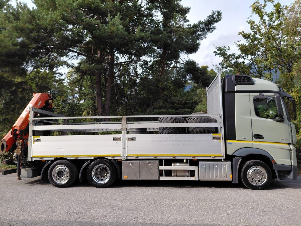 Mercedes-Benz Actros 2545 6x2, E6, Retarder, Effer 265/6S - Crane truck: picture 5 Mercedes-Benz Actros 2545 6x2, E6, Retarder, Effer 265/6S - Crane truck: picture 5