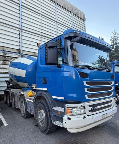 Scania G450 10x4, E6, Wechsel Mischer+Kipper, 2x - Concrete mixer truck: picture 2 Scania G450 10x4, E6, Wechsel Mischer+Kipper, 2x - Concrete mixer truck: picture 2