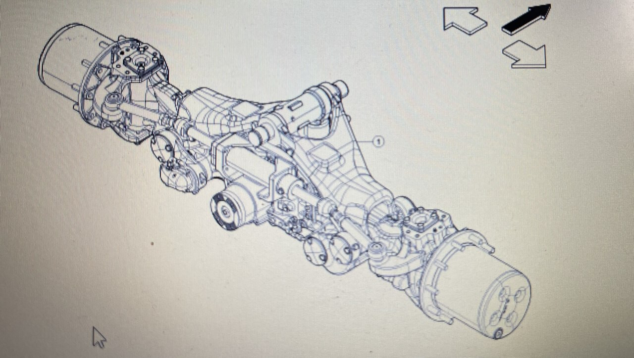 CLAAS 00 2197 826 2/00 2244 794/Claas Axion-przedni most/Claas Axion 870-810 stage 4 - Front axle for Agricultural machinery: picture 1 CLAAS 00 2197 826 2/00 2244 794/Claas Axion-przedni most/Claas Axion 870-810 stage 4 - Front axle for Agricultural machinery: picture 1