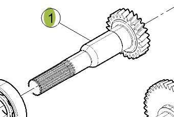 Claas Axion 870 Wałek Przekładni Pierścień Tłokowy 0011708510 00 1170 851 0 - Gearbox and parts for Agricultural machinery: picture 1 Claas Axion 870 Wałek Przekładni Pierścień Tłokowy 0011708510 00 1170 851 0 - Gearbox and parts for Agricultural machinery: picture 1