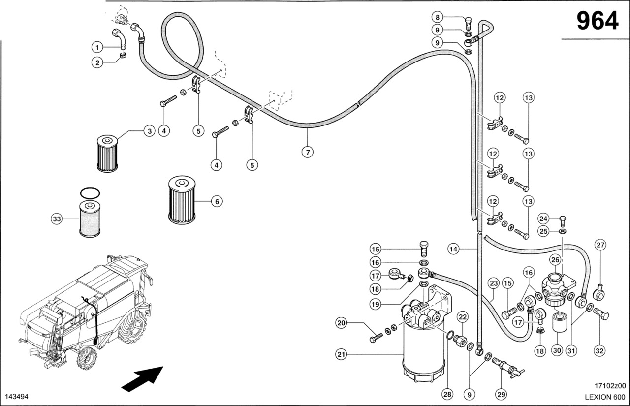 Claas Lexion 600 FILTR PALIWA SILNIKA 0000686660 (Silnik; instalacja paliwowa) - Fuel filter for Agricultural machinery: picture 1 Claas Lexion 600 FILTR PALIWA SILNIKA 0000686660 (Silnik; instalacja paliwowa) - Fuel filter for Agricultural machinery: picture 1