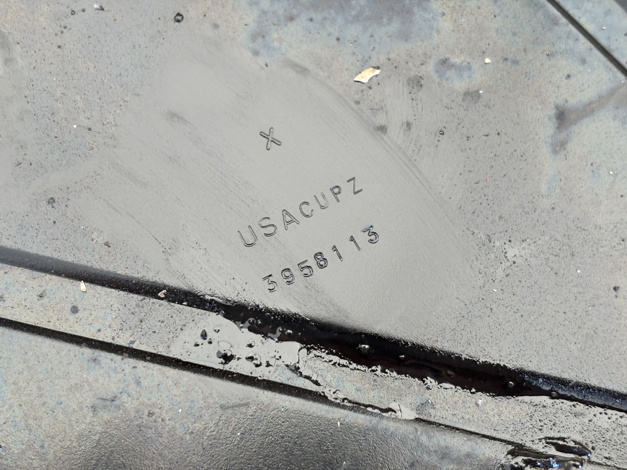 Cummins 6CT 6CT8.3 6C8.3 Pokrywa obudowy rozrządu 3958113 - Engine and parts: picture 3 Cummins 6CT 6CT8.3 6C8.3 Pokrywa obudowy rozrządu 3958113 - Engine and parts: picture 3