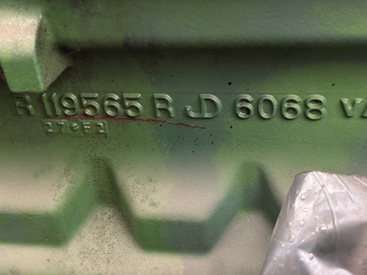 John Deere 6068 6068TF250 R119565 Blok Silnika - Cylinder block for Agricultural machinery: picture 1 John Deere 6068 6068TF250 R119565 Blok Silnika - Cylinder block for Agricultural machinery: picture 1