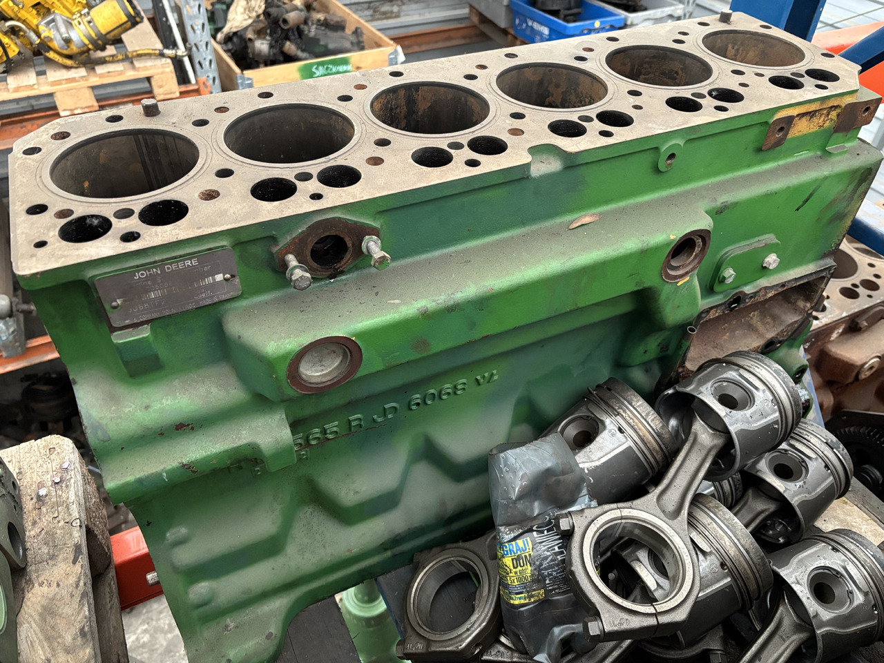 John Deere 6068 6068TF250 R119565 Blok Silnika - Cylinder block for Agricultural machinery: picture 5 John Deere 6068 6068TF250 R119565 Blok Silnika - Cylinder block for Agricultural machinery: picture 5