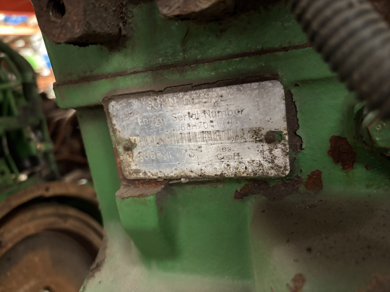 Engine for Agricultural machinery John Deere 6068HLA73 Silnik Kompletny 6068HLA73: picture 6