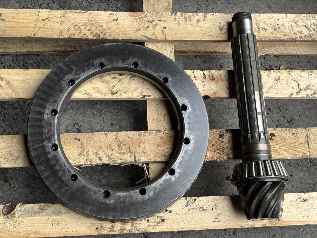 Differential gear for Agricultural machinery John Deere 7530 6170 6210 Mechanizm Różnicowy Atak RE565816 RE325246 R225505 R225507: picture 7
