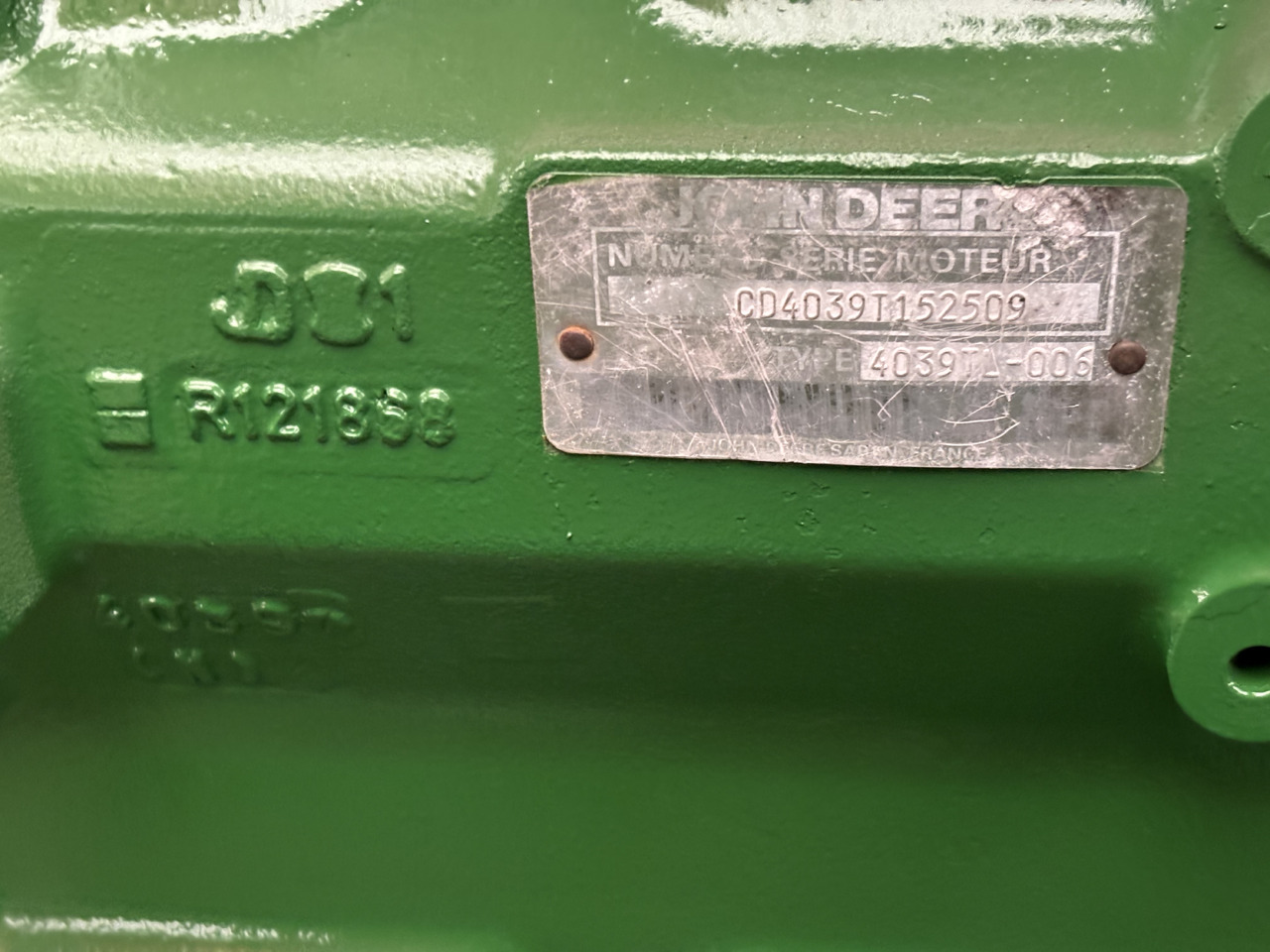 John Deere R121868 4039TL-006 4039TL 006 Blok Silnika R116569 R111949 Cylinder - Cylinder block for Agricultural machinery: picture 3 John Deere R121868 4039TL-006 4039TL 006 Blok Silnika R116569 R111949 Cylinder - Cylinder block for Agricultural machinery: picture 3
