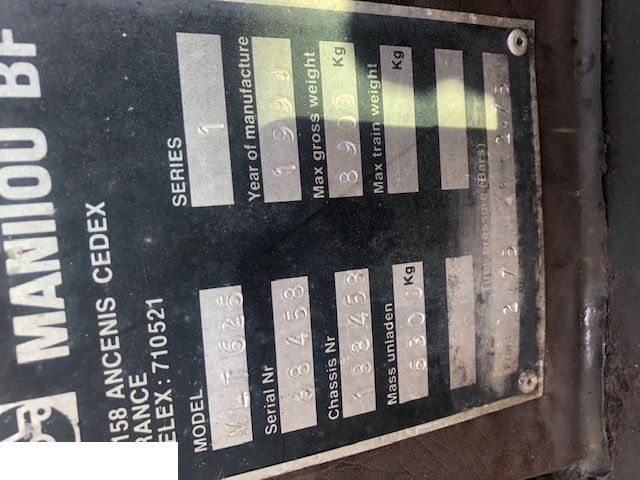 Manitou 628 - Obudowa Mostu - Axle and parts for Agricultural machinery: picture 1 Manitou 628 - Obudowa Mostu - Axle and parts for Agricultural machinery: picture 1