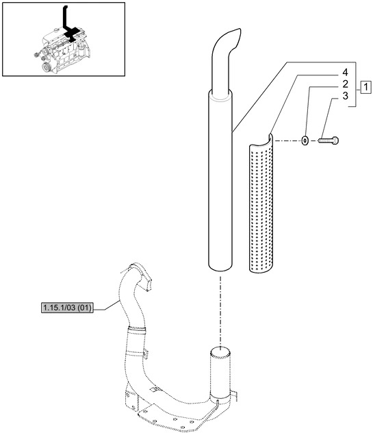 New Holland T6010 Osłona 82035358 - Engine and parts for Farm tractor: picture 1 New Holland T6010 Osłona 82035358 - Engine and parts for Farm tractor: picture 1