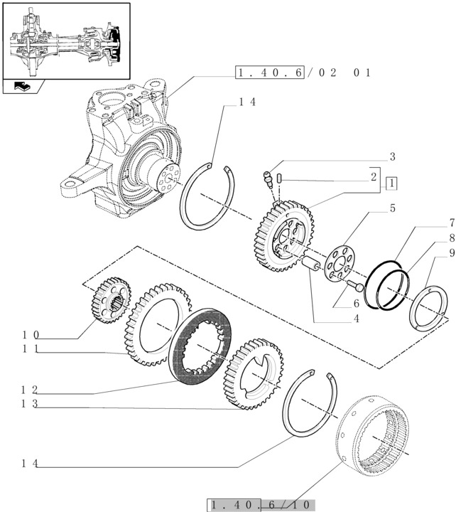 New Holland T6010 Tarcza hamulcowa 120mm id x 240mm od x 13mm thk 87332079 - Brake disc for Agricultural machinery: picture 1 New Holland T6010 Tarcza hamulcowa 120mm id x 240mm od x 13mm thk 87332079 - Brake disc for Agricultural machinery: picture 1
