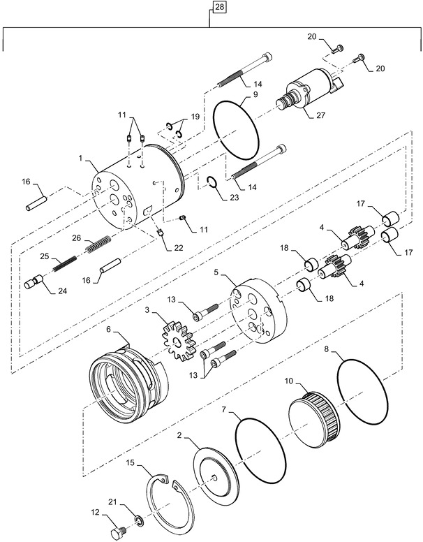 New Holland T6090 T6070 Regen pompa hydraul 87543729R - Hydraulic pump for Agricultural machinery: picture 1 New Holland T6090 T6070 Regen pompa hydraul 87543729R - Hydraulic pump for Agricultural machinery: picture 1