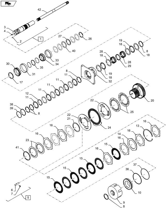 New Holland T6090 T6070 T7230 Tarcza hamulcowa 154.5mm id x 197mm od x 7.74mm thk 435892A2 - Brake disc for Agricultural machinery: picture 1 New Holland T6090 T6070 T7230 Tarcza hamulcowa 154.5mm id x 197mm od x 7.74mm thk 435892A2 - Brake disc for Agricultural machinery: picture 1