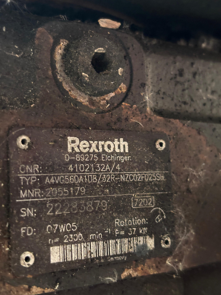 Rexroth 4102132A Pompa Hydrauliczna 4102132A/4, 4117935A/3 A4VG56DA1D8 - Hydraulic pump for Agricultural machinery: picture 3 Rexroth 4102132A Pompa Hydrauliczna 4102132A/4, 4117935A/3 A4VG56DA1D8 - Hydraulic pump for Agricultural machinery: picture 3