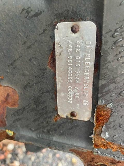 Silnik Mercedes OM442 z kombajnu - Engine for Combine harvester: picture 1 Silnik Mercedes OM442 z kombajnu - Engine for Combine harvester: picture 1