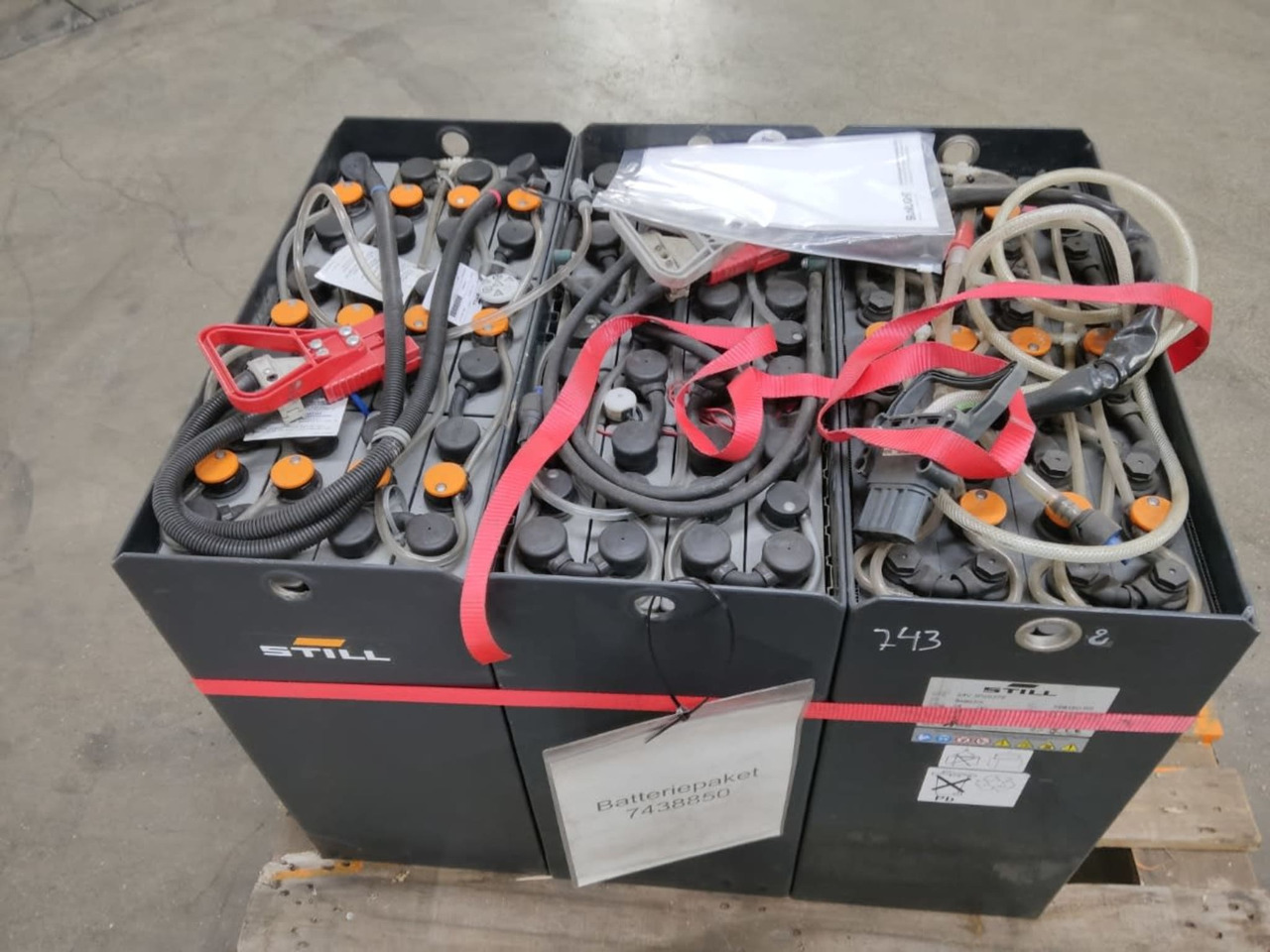 Battery package 3x pieces - Battery for Material handling equipment: picture 4 Battery package 3x pieces - Battery for Material handling equipment: picture 4