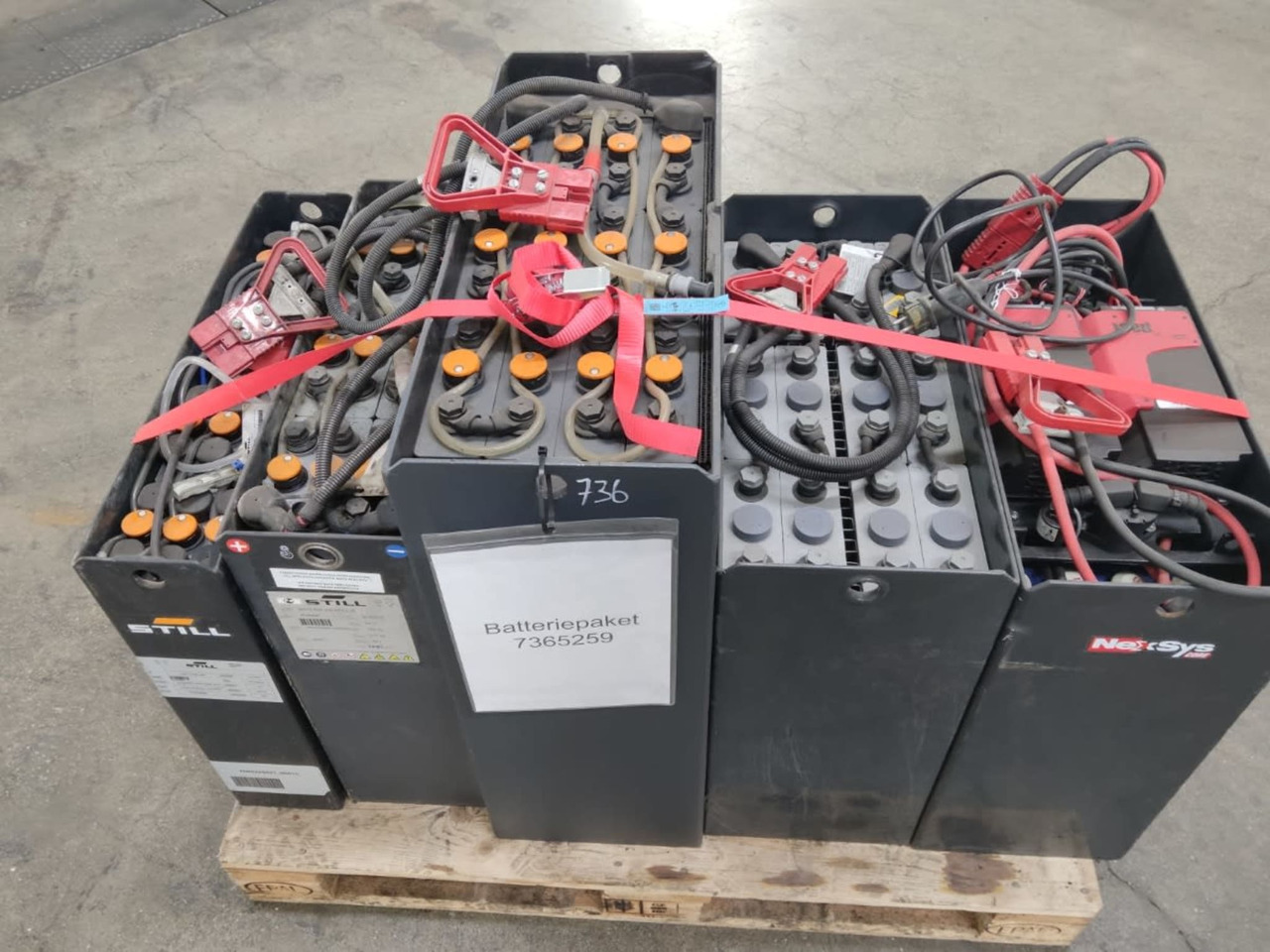 Battery package 5x pieces - Battery for Material handling equipment: picture 4 Battery package 5x pieces - Battery for Material handling equipment: picture 4