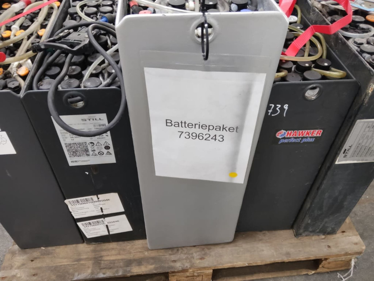 Battery package 5x pieces - Battery for Material handling equipment: picture 2 Battery package 5x pieces - Battery for Material handling equipment: picture 2