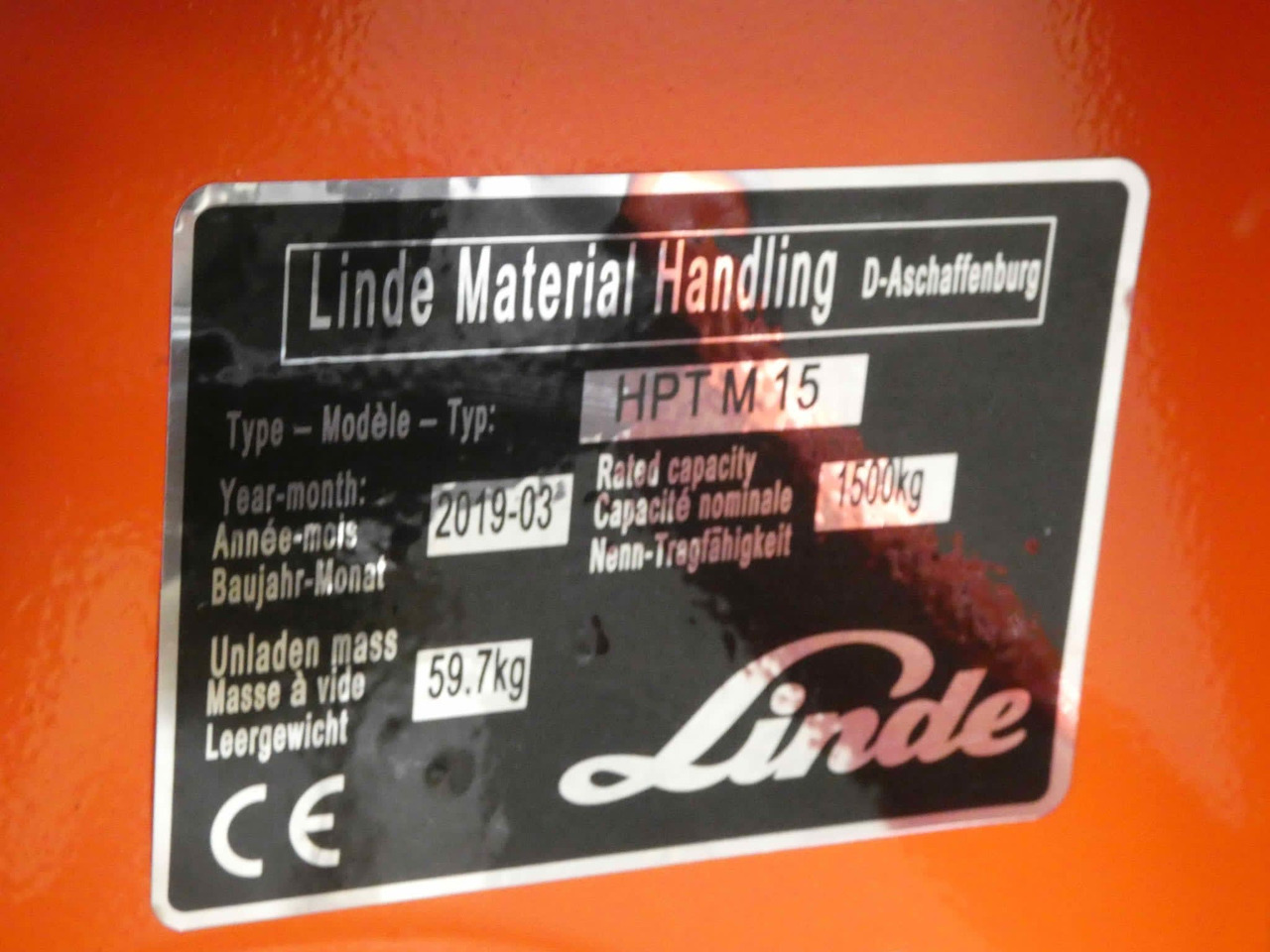 Linde 4x HPTM15/565mm - Pallet truck: picture 2 Linde 4x HPTM15/565mm - Pallet truck: picture 2