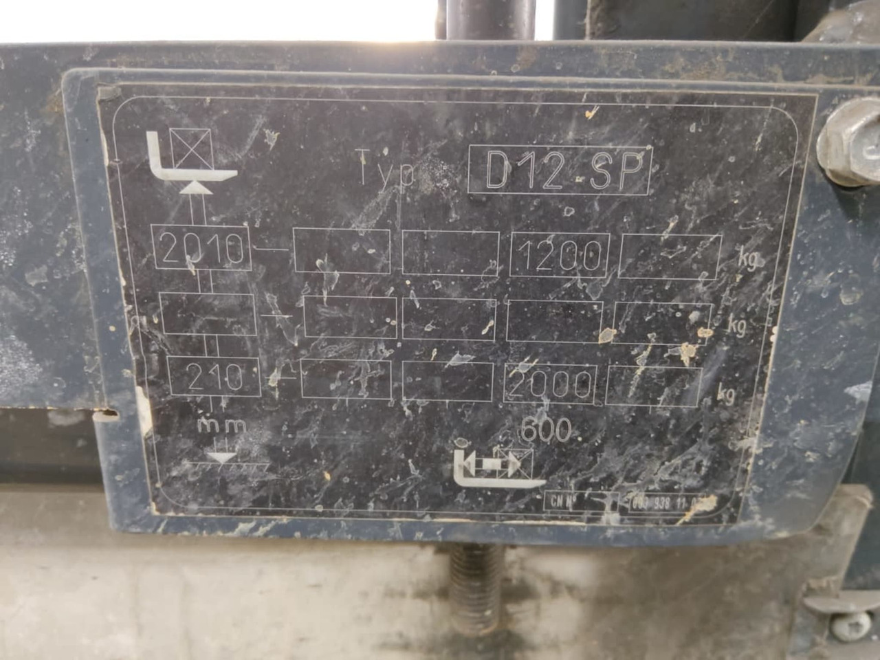 Linde D12P - Stacker: picture 2 Linde D12P - Stacker: picture 2