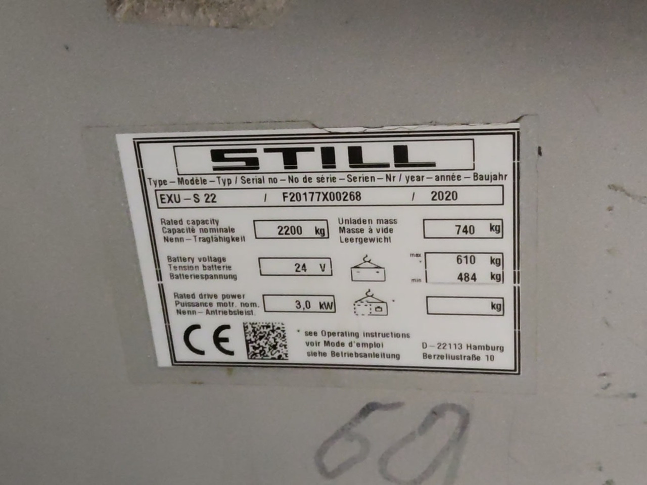 STILL EXU-S22 - Pallet truck: picture 5 STILL EXU-S22 - Pallet truck: picture 5