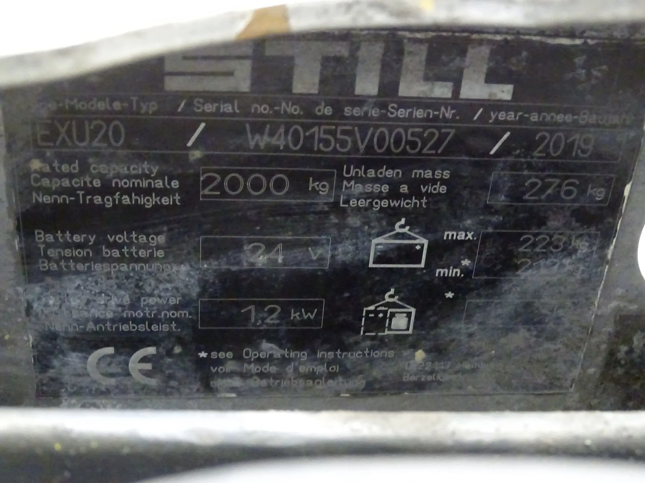 STILL EXU20 - Pallet truck: picture 5 STILL EXU20 - Pallet truck: picture 5