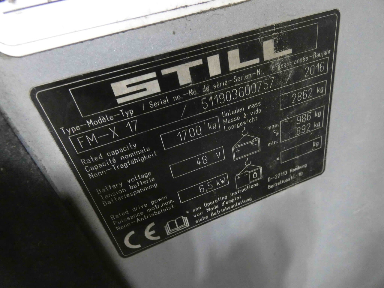 STILL FM-X 17 - Reach truck: picture 2 STILL FM-X 17 - Reach truck: picture 2
