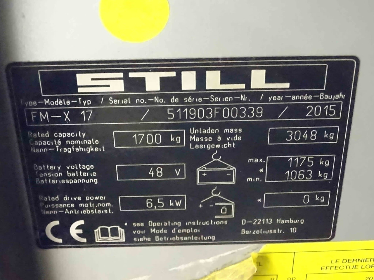 STILL FM-X17 - Reach truck: picture 2 STILL FM-X17 - Reach truck: picture 2