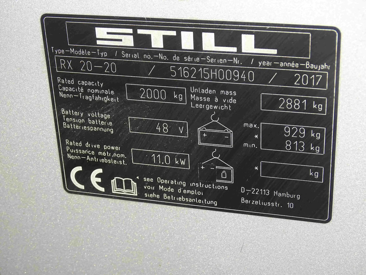 STILL RX20-20 - Electric forklift: picture 3 STILL RX20-20 - Electric forklift: picture 3