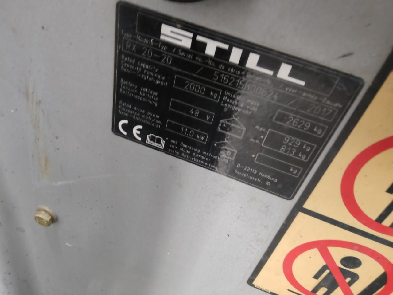 STILL RX20-20 - Electric forklift: picture 2 STILL RX20-20 - Electric forklift: picture 2