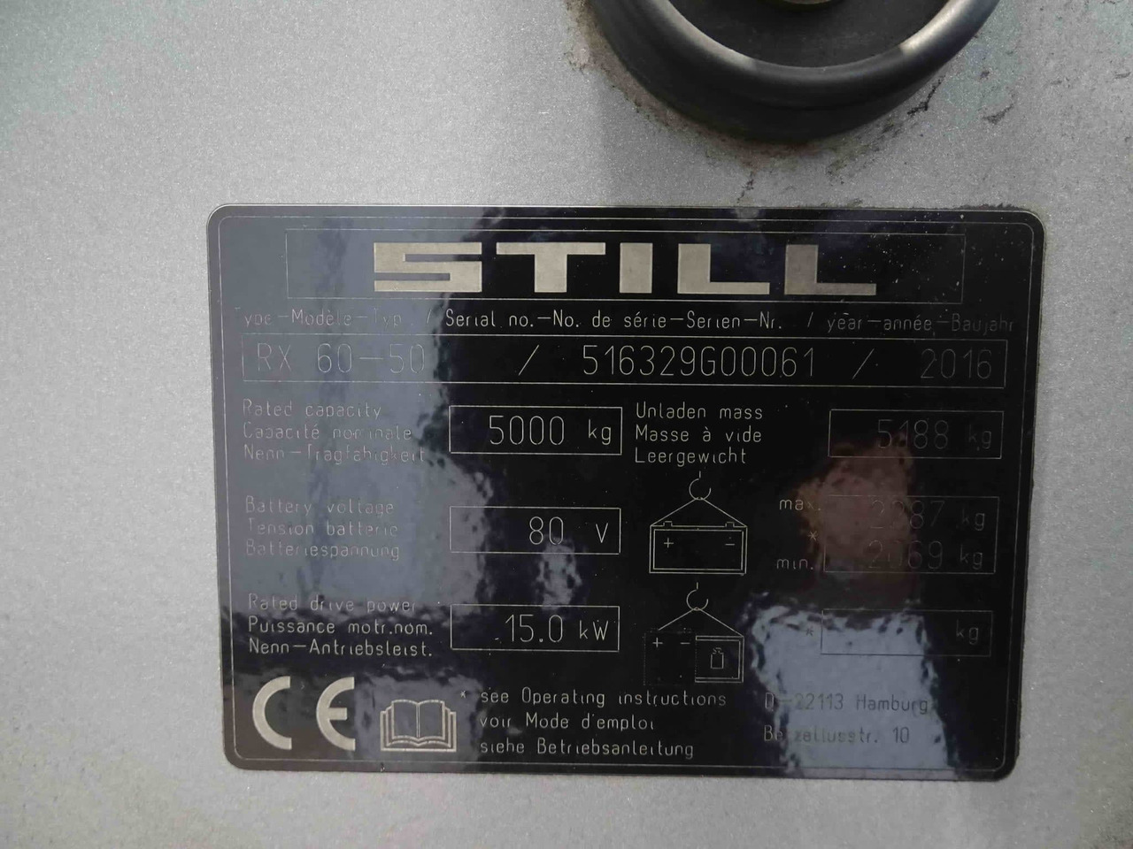 STILL RX60-50 - Electric forklift: picture 2 STILL RX60-50 - Electric forklift: picture 2