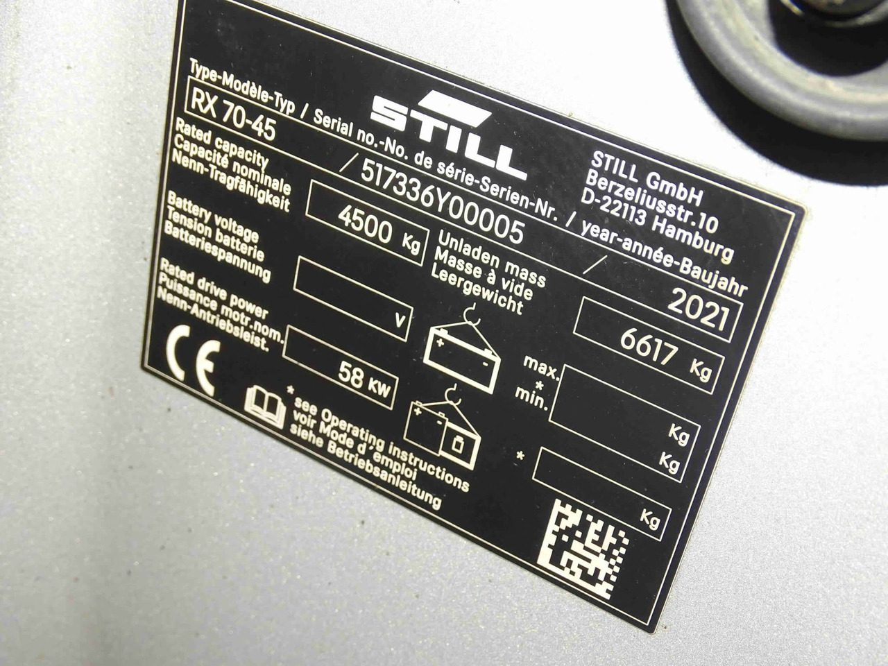 STILL RX70-45T - LPG forklift: picture 2 STILL RX70-45T - LPG forklift: picture 2