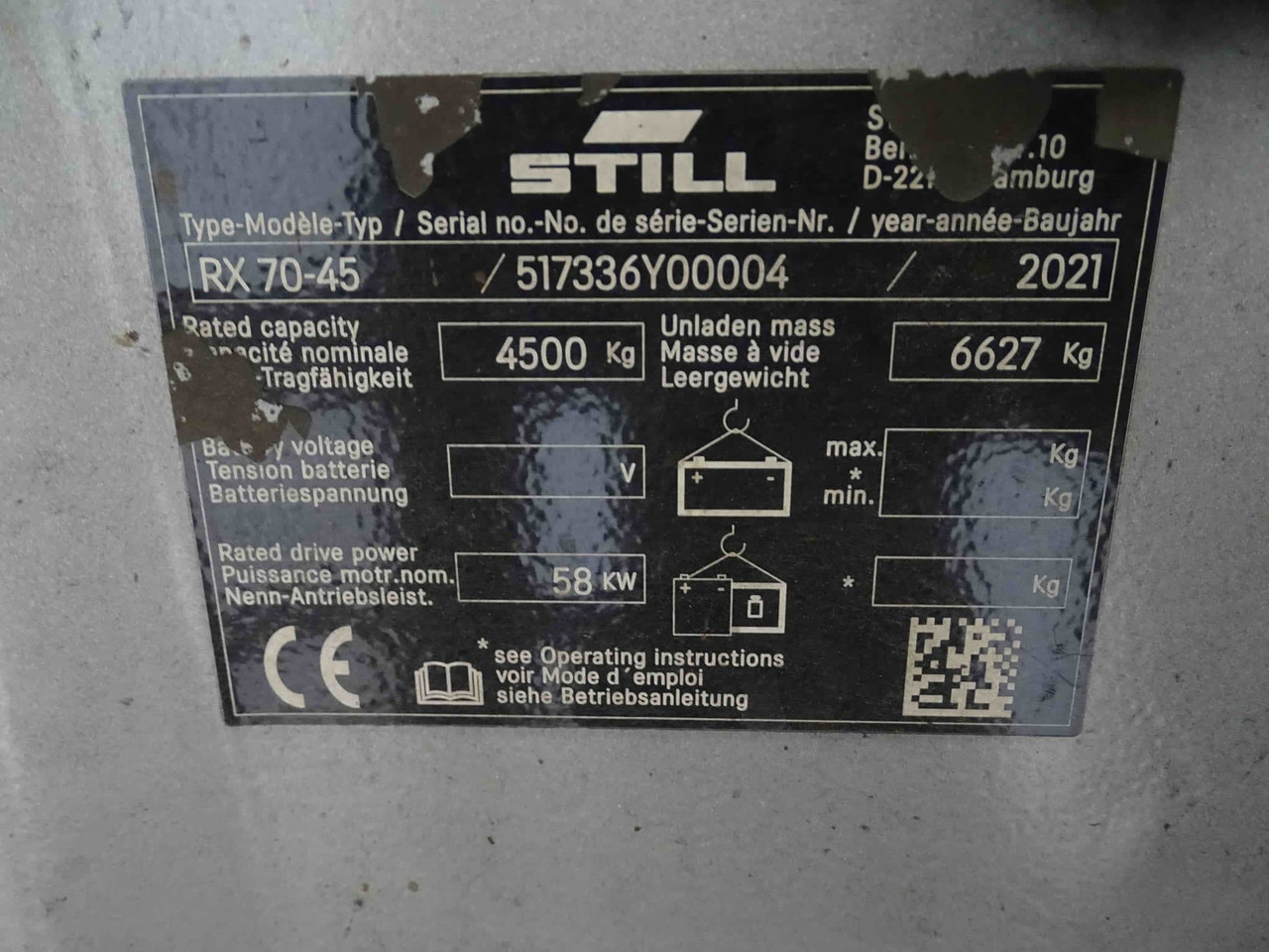STILL RX70-45T - LPG forklift: picture 2 STILL RX70-45T - LPG forklift: picture 2